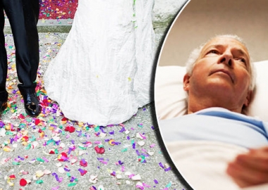 Married people are 14 percent more like to survive a heart attack and 20 percent more like to survive cancer. (Photo: Getty Images)