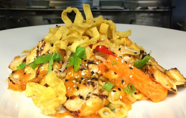Bangkok Joe's in Georgetown is now serving six $8.99 lunch specials including sesame chicken noodle salad. (Photo: Bangkok Joe's)