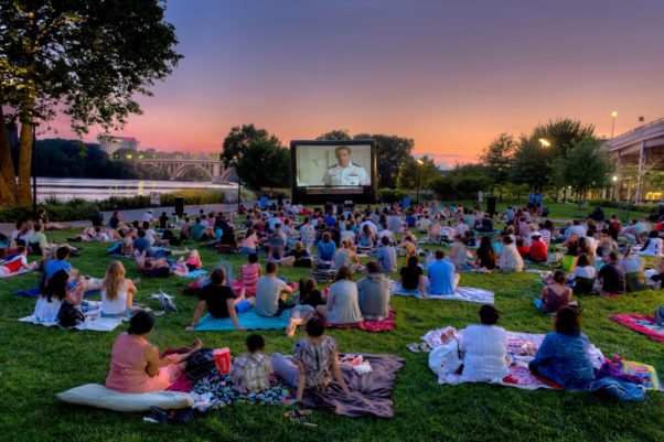Sunset Cinema will bring movies to Georgetown's Watefront Park on Tuesdays in July and August. (Photo: Sunset Cinema)