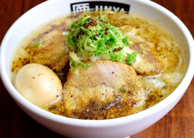Jinya Ramen will open in Fairfax's Mosaic District on June 21 with pork, chicken and vegetarian ramen including the Cha Cha Cha pictured above. (Photo: Jinya Ramen Bar)