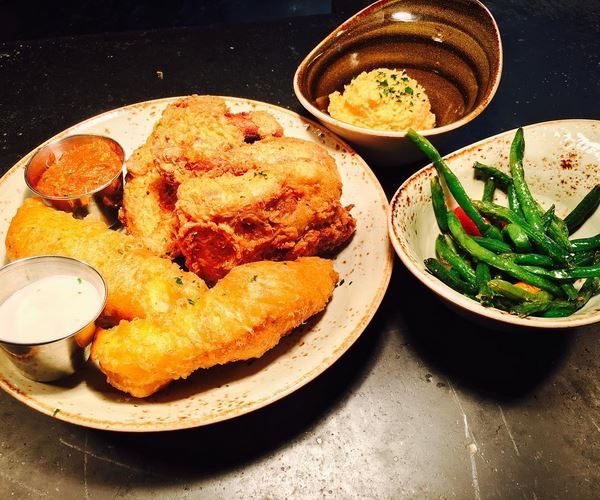 Brookland's Finest Bar & Kitchen is serving a family-style fish and chicken fry on Sundays during the summer. (Photo: Brookland's Finest Bar & Kitchen/Instagram)