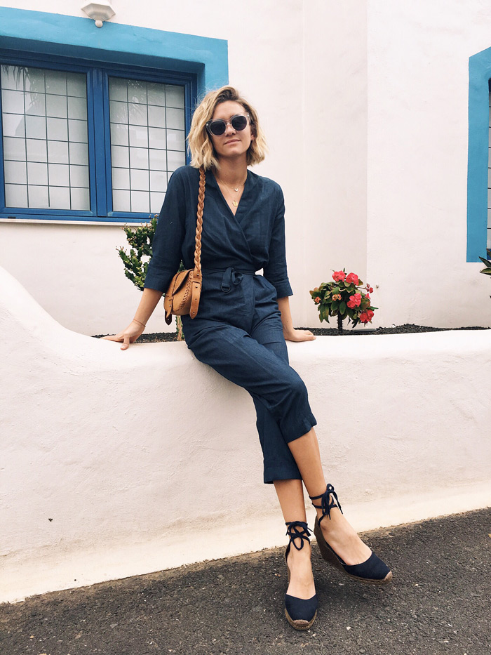 Lightweight jumpsuits are cool and stylish. (Photo: Adenorah)