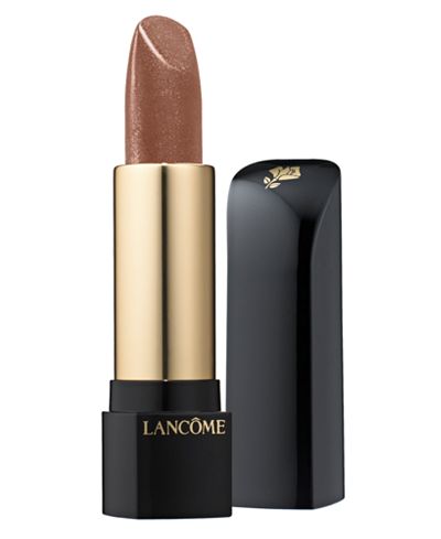 This nude lip shade has a golden sparkle. (Photo: Lancome USA)