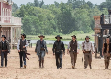 The Magnificent Seven took first place in the box office over the weekend with $34.70 million. (Photo: Sam Emerson/MGM/Columbia PIctures)