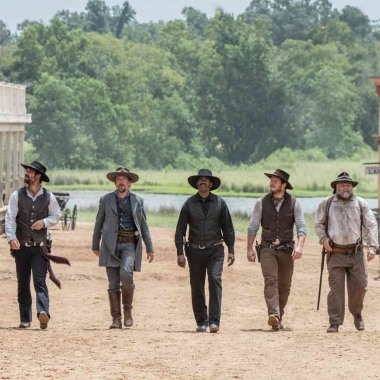 The Magnificent Seven took first place in the box office over the weekend with $34.70 million. (Photo: Sam Emerson/MGM/Columbia PIctures)
