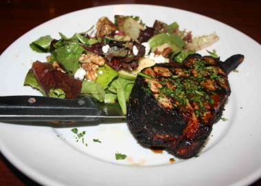 Michael Watz of Evanston, Ill., won a trip to France for submitting his winning honey lavender grilled pork chop recipe. (Photo: Mark Heckathorn/DC on Heels)