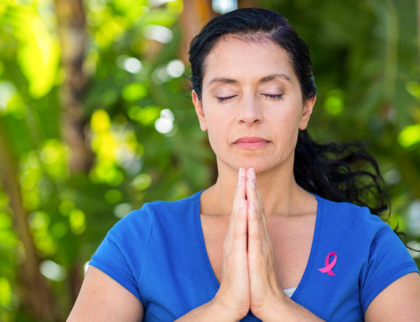 Holistic activities such as yoga should be integrated with more traditional treatments such as chemotherapy, radiation and surgery in breast cancer treatment. (Photo: Thinkstock)