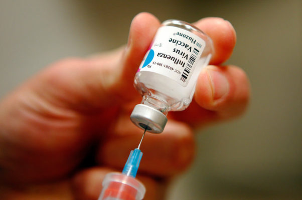 The Centers for Disease Control and Prevention recommends getting a flu shot as soon as it becomes available. (Photo: Brian Snyder/Reuters/Landov)