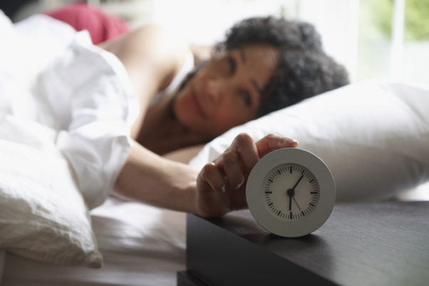 Chronic sleep deprivation can cause weight gain or depression. (Photo: Getty Images)
