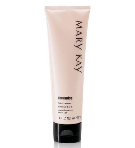 Mary Kay's TimeWise 3-in-1 Cleanser has three steps of a cleansing routine in one tube. (Photo: Mary Kay)
