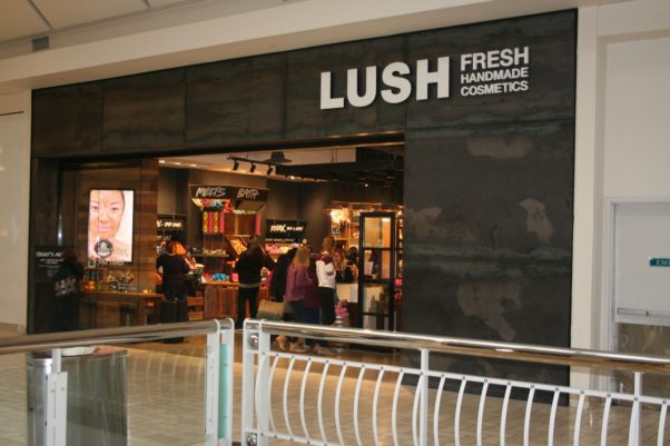 Lush Fresh Handmade Cosmetics opened its largest store in North America in Tysons Corner Center. (Photo: Mark Heckathorn/DC on Heels)