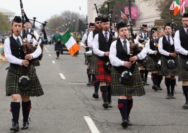 D.C.'s annual St. Patrick's Day Parade steps off at noon on Sunday along Constitution Avenue NW. (Photo: St. Patrick's Parade of Washington D.C.)