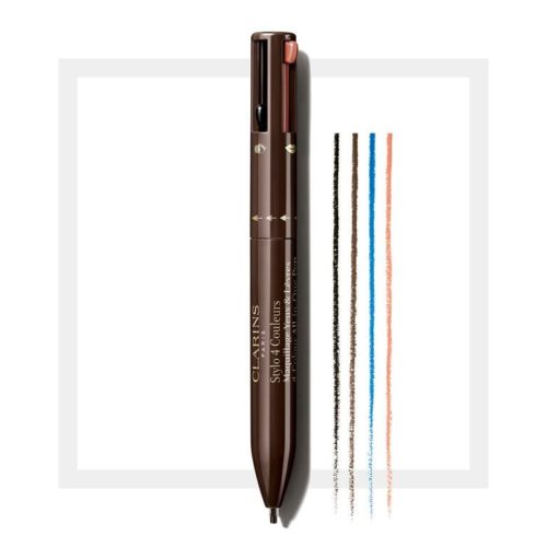 Clarins' limited Four-Colour All-in-One Pen has three eyelines and one lip liner all in one. (Photo: ClarinsUSA)