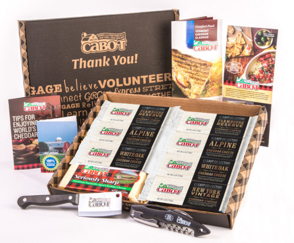 Win this Cabot Creamery Legacy Gift Box and a copy of the "Cabot Creamery Cookbook." (Photo: Cabot Creamery)