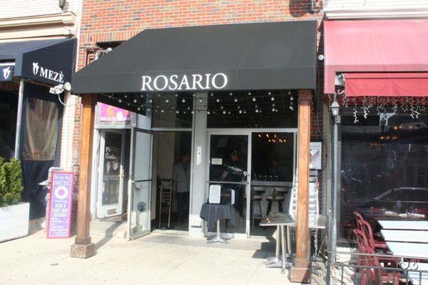 Rosario Italian restaurant opened in Adams Morgan recently in the former Libertine space. (Photo: Mark Heckathorn/DC on Heels)