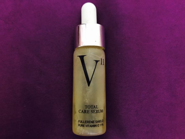 V11 is sticky, but that is good for skin tightening that minimizes the appearance of wrinkles and pores. (Photo: Emma Blancovich/DC on Heels)
