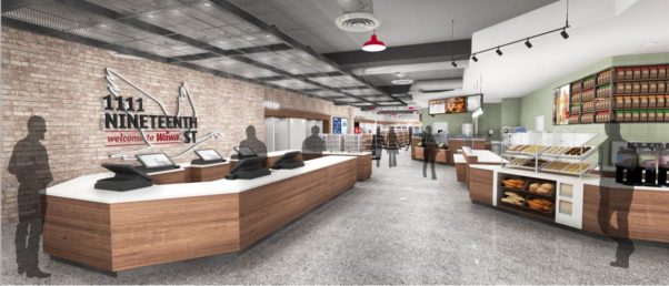 Wawa will open its largest store to date in December at 1111 19th St. NW. (Image: Wawa)