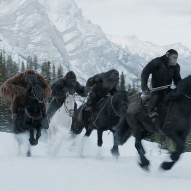 War for the Plaent of the Apes finished in first place last weekend with $56.26 million. (Photo: 20th Century Fox)