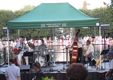 The National Gallery of Art's Jazz in the Garden wraps up this month. (Photo: fillipich/YouTube)