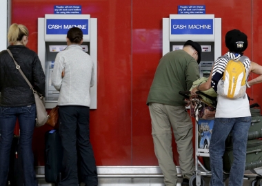 Those keypads are teeming with microbes. (Photo: Charlie Riedel/AP)