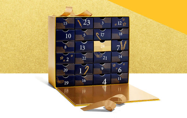 L’Occitane's Luxury Advent Calendar comes with shower oils, hand creams and lip balm good for almonst anyone. (Photo: L'Occitane)