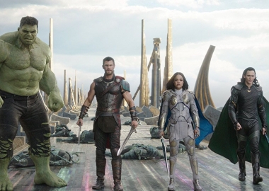 Thor: Ragnarok debuted in first place over the weekend with $122.74 million. (Photo: Disney Entertainment/Marvel)
