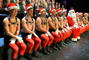 The Gay Men's Chorus of Washington presents its annual holiday show this Saturday. Last year's show included leather-clad reindeer. (Photo: Michael Key)