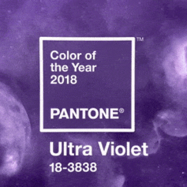 Ultra Violet, a dark shade of violet, is Pantone's 2018 color of the year. (Photo: Pantone Color Institute)