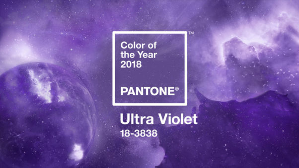 Ultra Violet, a dark shade of violet, is Pantone's 2018 color of the year. (Photo: Pantone Color Institute)