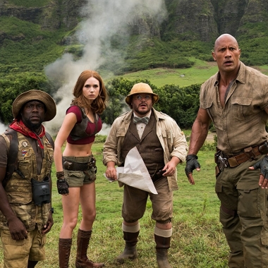 Jumanji: Welcome to the Jungle beat three new releases with $35.18 million to keep the lead another week. (Photo: Sony Pictures)