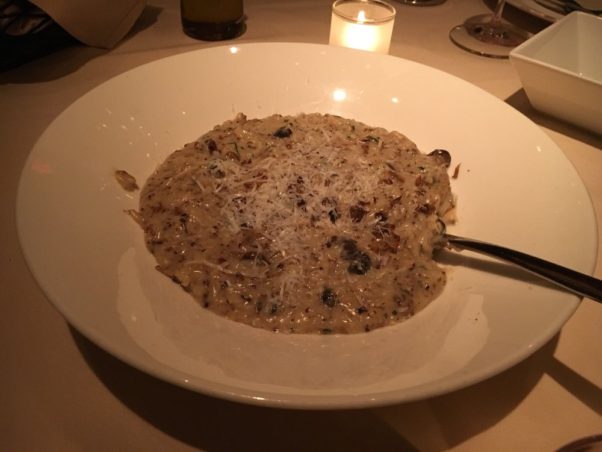 Bibiana is now offering $12 bowls at the bar from 11 a.m.-7 p.m. inlcuding this wild mushroom risotto. (Photo: Jessica B./Yelp)
