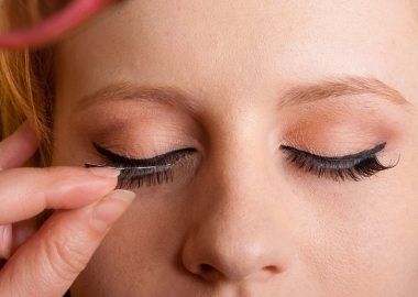 False eyelashes can be easy to use. (Photo: Terrence Mendoza)
