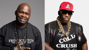 Grand Wizard Theodore (l to r) and Grandmaster Caz of the Cold Crush Brothers will play at the Kennedy Center's free <em>In the Beginning Dance Party</em> Friday at 9 p.m. (Photo: Kennedy Center)