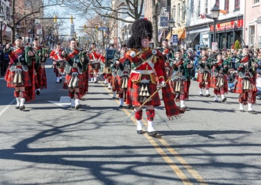 Alexandria's annual St. Patrick's Day parade steps off at 12:15 p.m. along King Street on Saturday. (Photo: Bellyshaners)