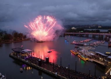 Petalpalooza, formerly the Southwest Waterfront Fireworks Festival, has a new name and a new location at The Wharf from 1-9:30 p.m. on this Saturday. (Photo: Matt Jahromi)