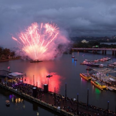 Petalpalooza, formerly the Southwest Waterfront Fireworks Festival, has a new name and a new location at The Wharf from 1-9:30 p.m. on this Saturday. (Photo: Matt Jahromi)