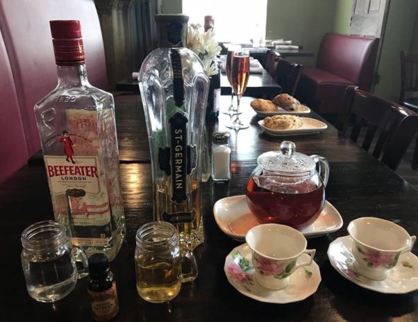 The Dish & Dram will be serving "high" tea and a traditional British breakfast when it opens at 7 a.m. on Saturday for the royal wedding of Prince Harry and Meghan Markle. (Photo: Zina Polin) 