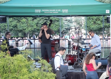 Jazz in the Garden returns for its 18th summer in the National Gallery of Art’s Sculpture Garden beginning this Friday. (Photo: GW Hatchet)