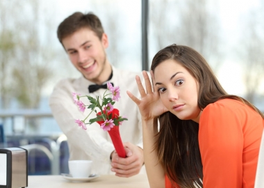 What do you do when your partner's friends flirt with you? (Photo: Alamy)