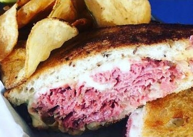 A reuben sandwich from The Good Silver's new menu. (Photo: The Good Silver)