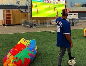 World Cup Bar DC beside the new Audi Field in Buzzard Point will open at 8 a.m. every day there is a World Cup match. (Photo: Capitol Riverfront)