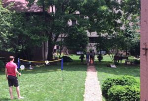 The Heurich House Museum's rear garden will host a backyard beach party on Saturday. (Photo: Heurich House Museum)