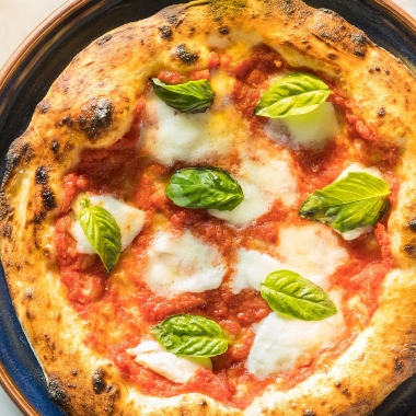 A margherita pizza from Osteria Costa coming to the MGM National Harbor this fall. (Photo: Anthony Mair)