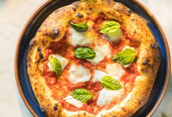 A margherita pizza from Osteria Costa coming to the MGM National Harbor this fall. (Photo: Anthony Mair)