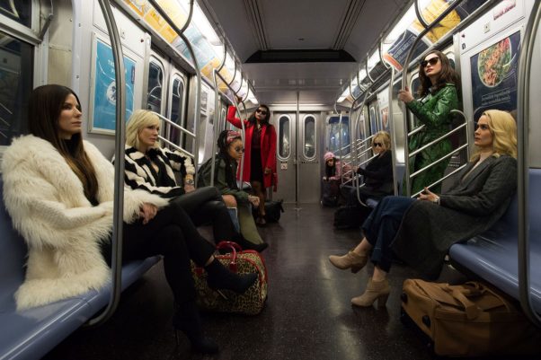 <em>Ocean's 8</em>, a series reboot with an all-female cast, finished first at the box office over the weekend with $41.61 million. (Photo: Warner Bros. Pictures)