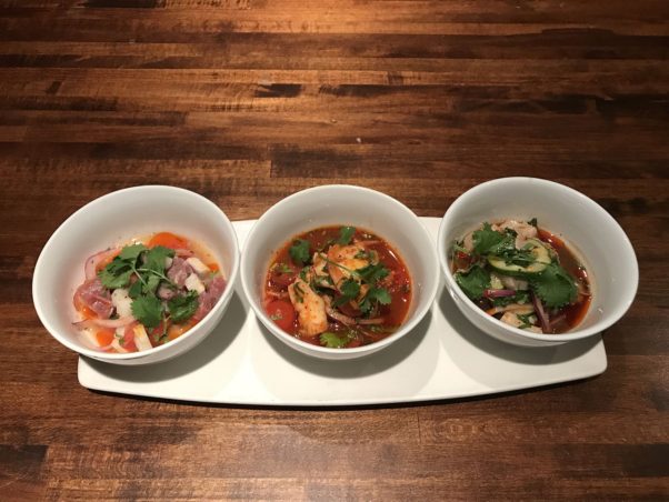 MXDC is celebrating National Ceviche Day all week with three new versions. (Photo: MXDC)