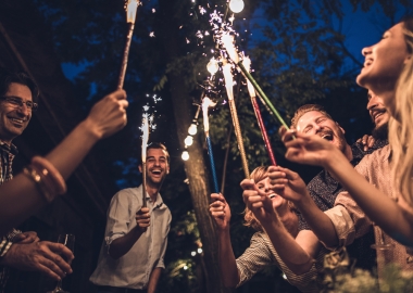 Nearly one-thrid of all fireworks injuries are caused by sparklers. (Photo: skynesher/Getty Images)