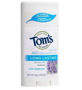 Tom's of Maine's Long Lasting Deodorant is all-natural and one of the most popular. (Photo: Tom's of Maine)