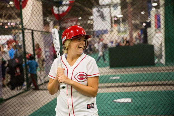 At the All-Star FanFest, fans can test their skills, meet baseball stars and get free autographs from baseball legends. (Photo: MLB)