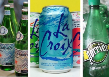 Carbonated water will hydrate just as well as still water. (Photo: Manufacturers)